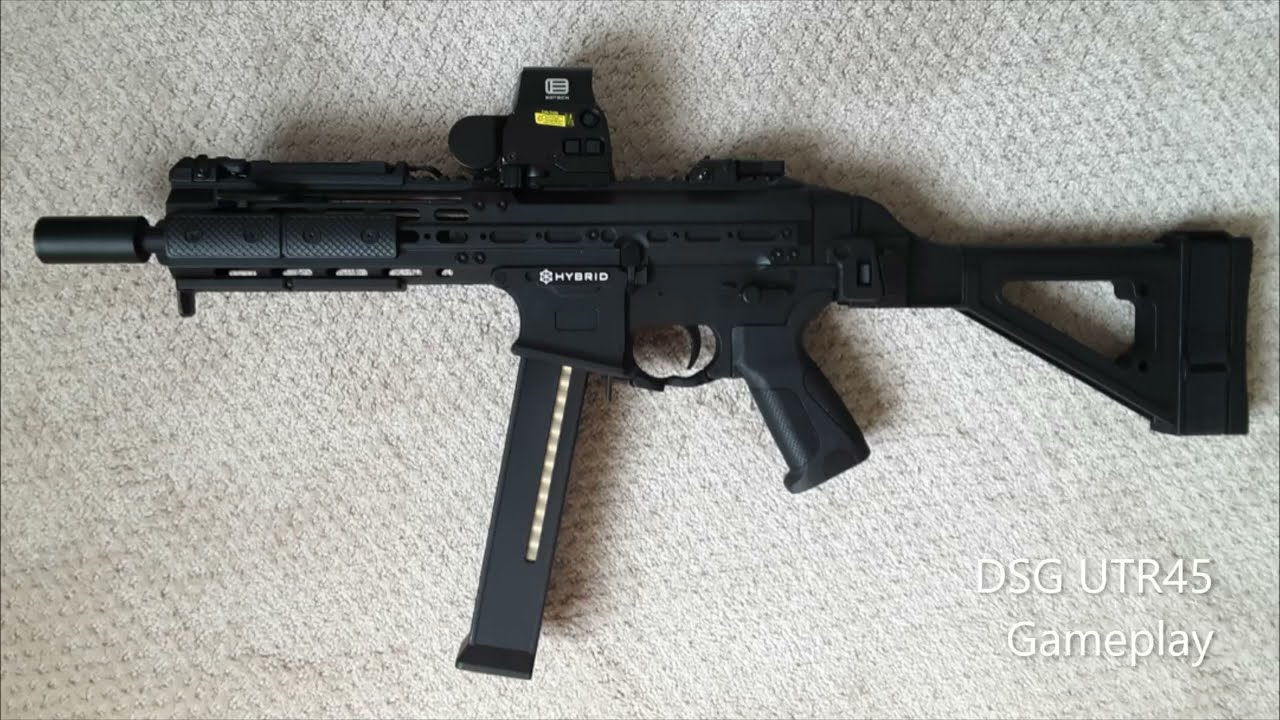 Airsoft DSG UTR45 Gameplay