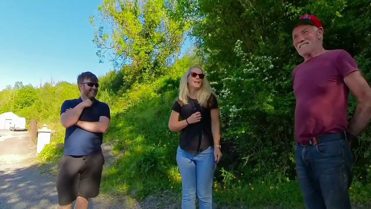 Ballinamore, Ireland: Searching for Irish Roots; Visiting Ancestral Land & Cemetery in Ireland