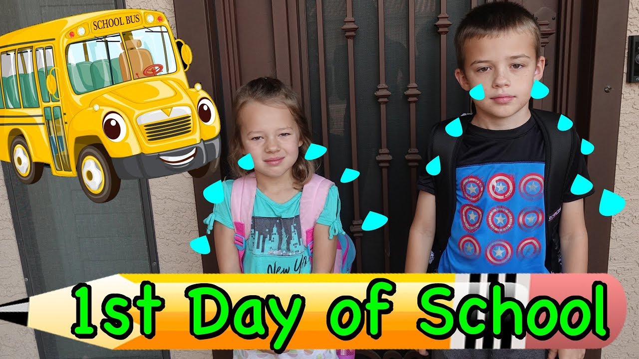 BACK TO SCHOOL - 1st Day of School Morning Routine Sandaroo Family Vlog