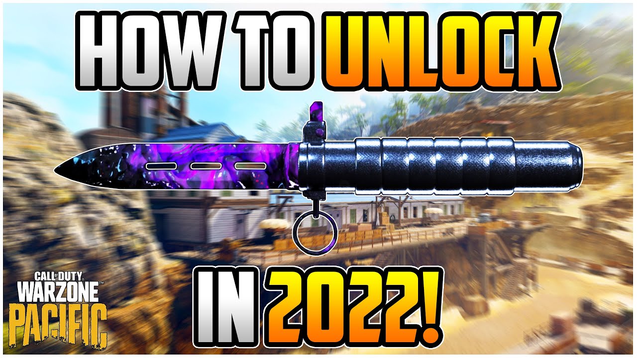 Best Way To Unlock The Cold War Ballistic Knife In Warzone Pacific (Free To Play)