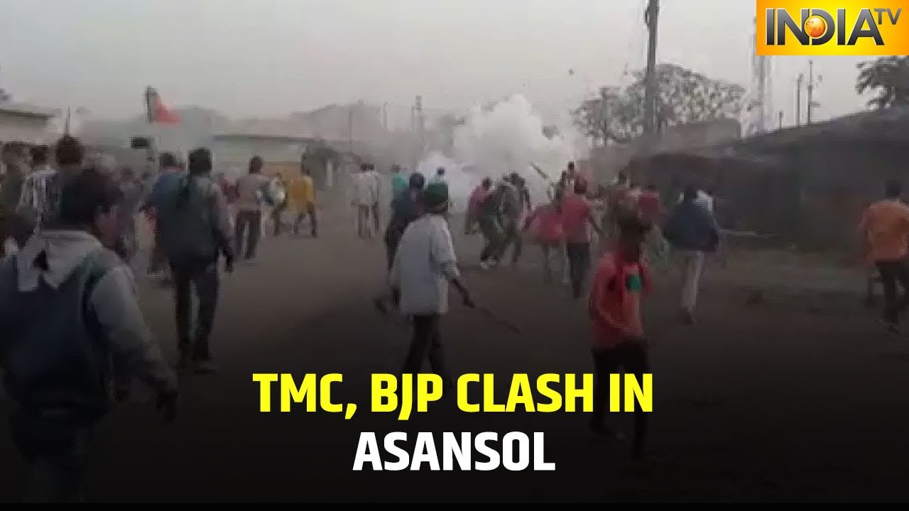 TMC, BJP Workers Clash In Asansol, Bombing Reported