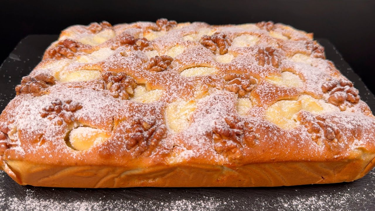 Der berühmte deutsche Kuchen, der auf der Zunge zergeht! Kuchen aus einer alten Zeitung!