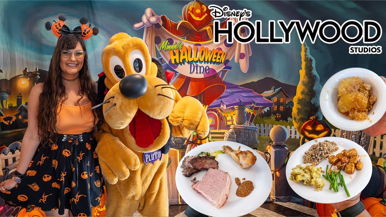 Hollywood and Vine Halloween Dine 🎃 Disney World Hollywood Studios food review