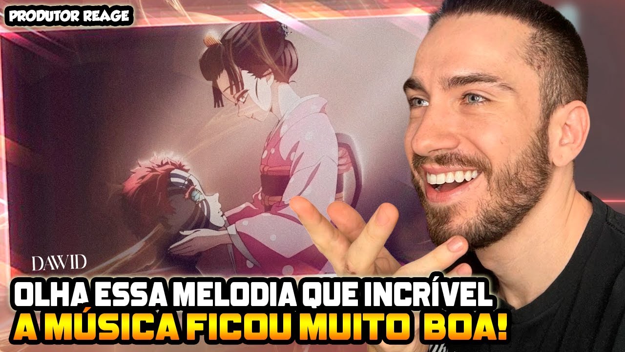 Dawid - Vilão (Akaza) | O ''VILÃO'' DA HISTÓRIA (REACT, análise)