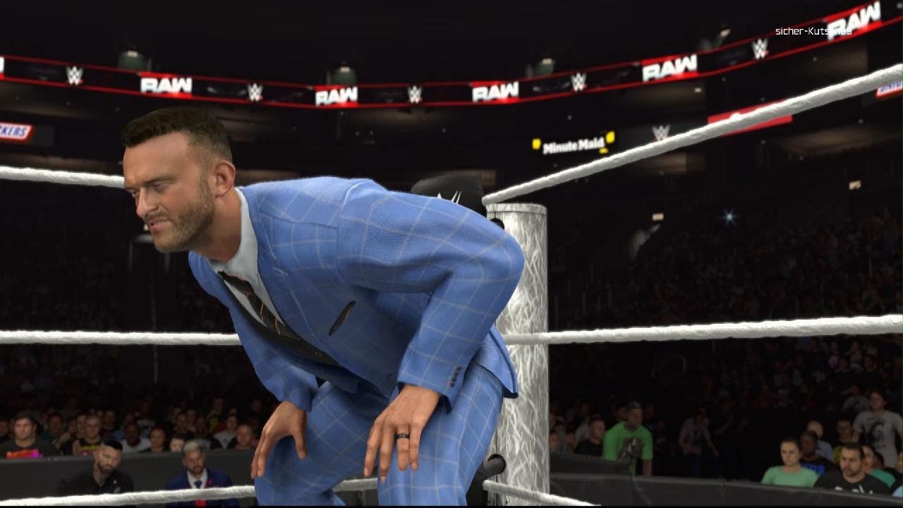 Adam Pearce vs Nick Aldis at Raw