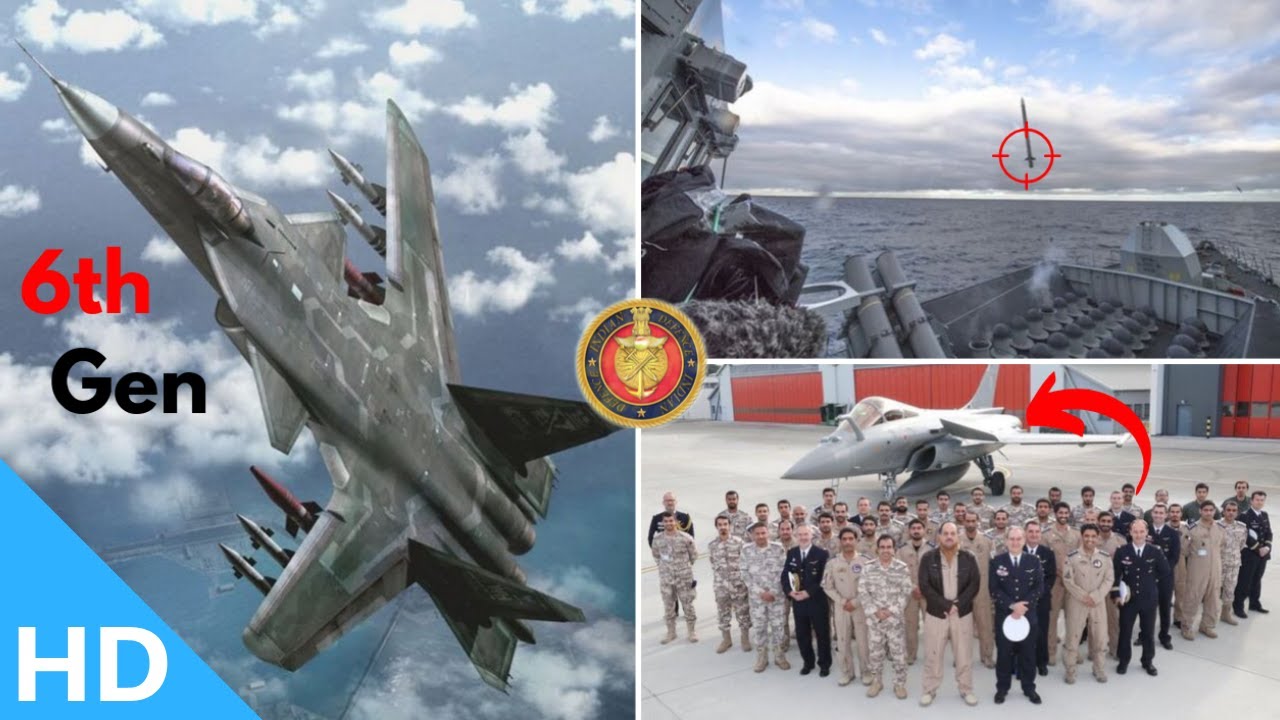 Indian Defence Updates : Pakistan Rafale Training,New Russian 6th Gen Fighter,150 SR-SAM For Navy