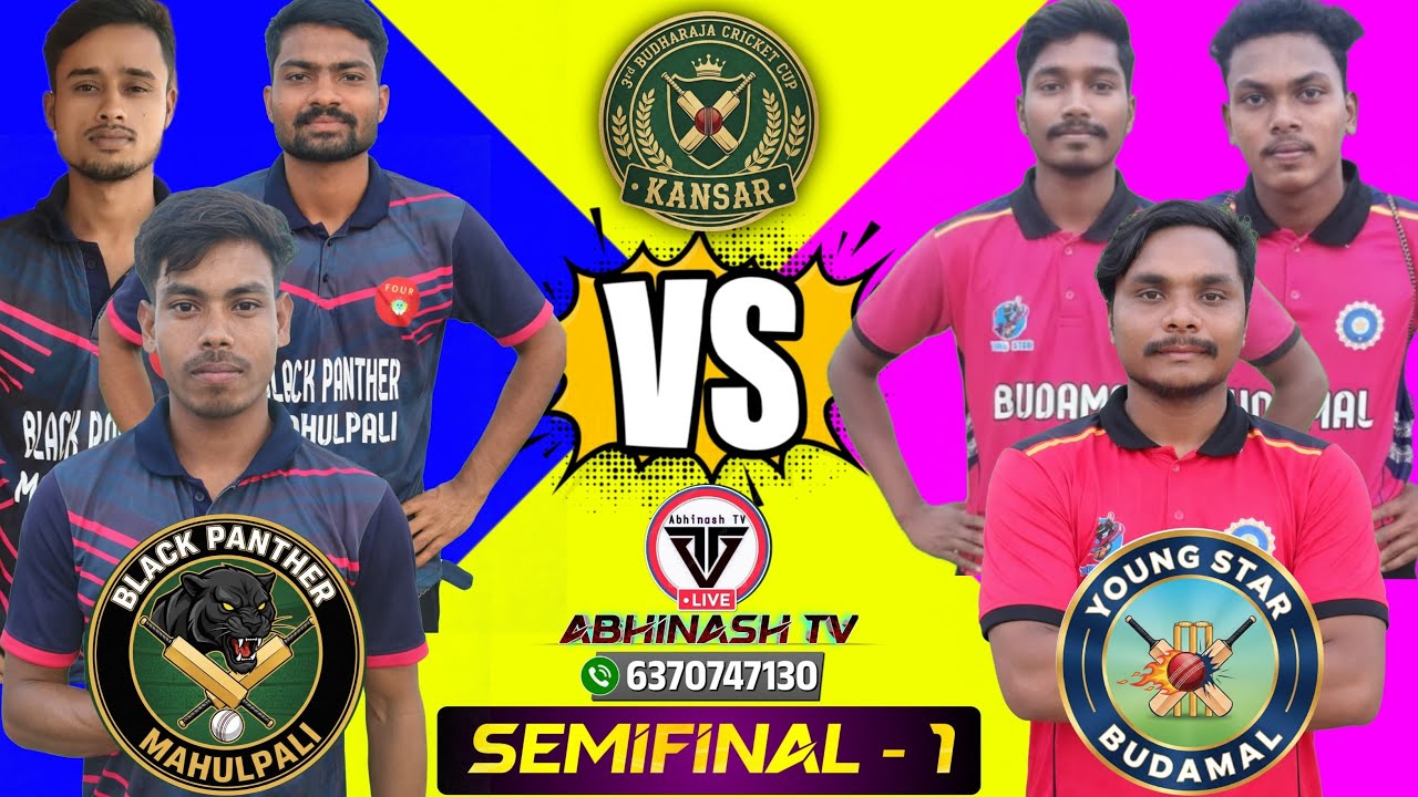 LIVE🛑SF-1🏏 MAHULPALI VS BUDAMAL 🏆BCS KANSAR-2026