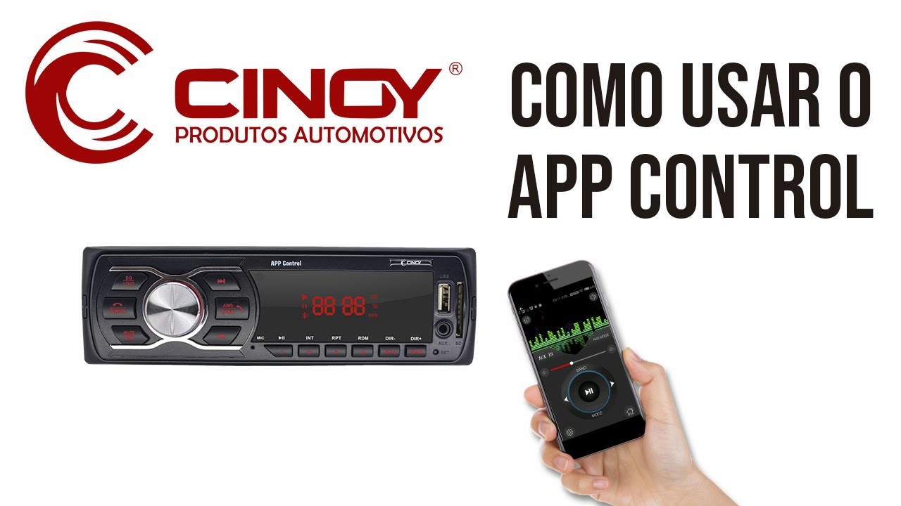 COMO FUNCIONA O APPCONTROL NO MP3 CINOY