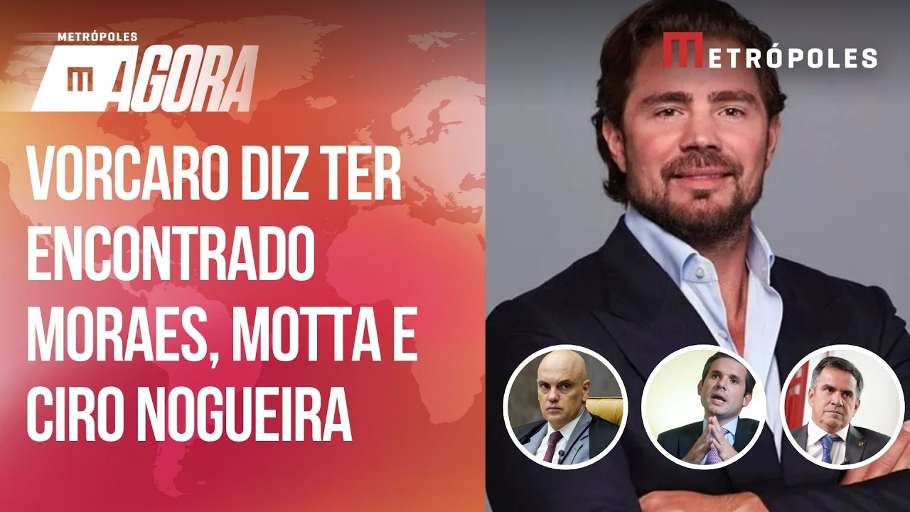 Vorcaro disse ter tido encontro conjunto com Moraes, Motta e Ciro