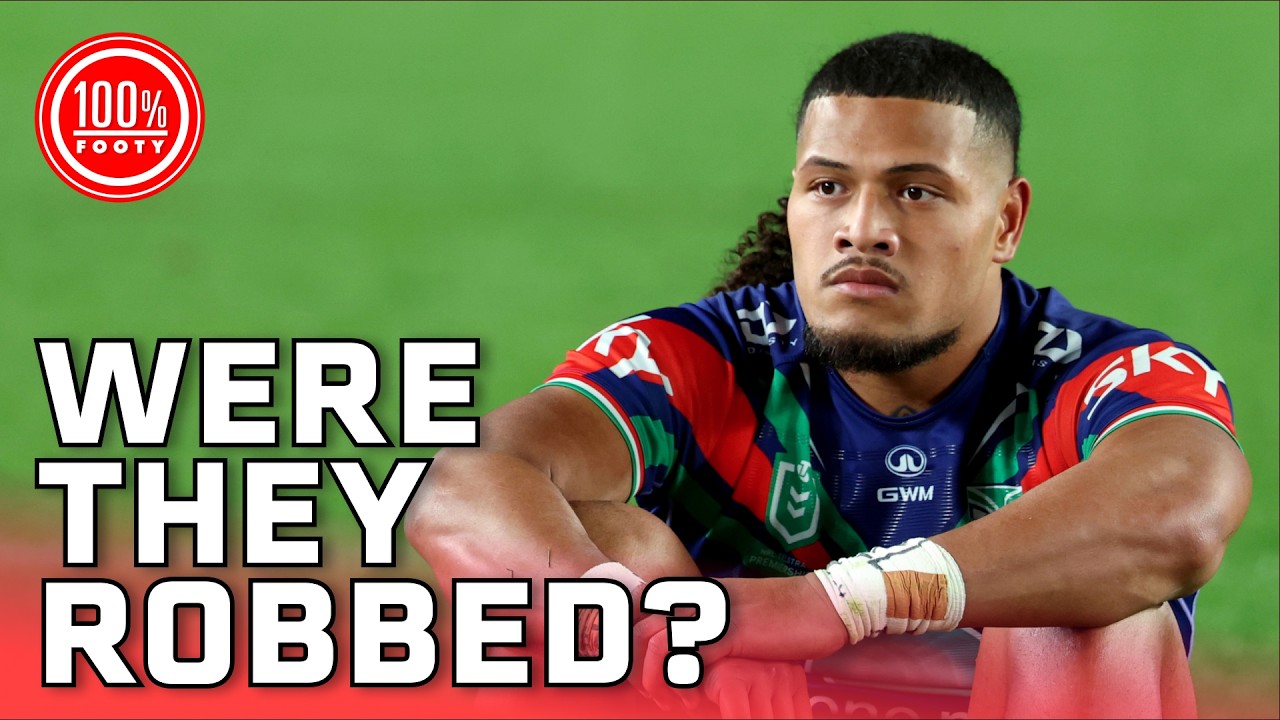 Three crucial late calls went against the Warriors - were they correct? | 100% Footy