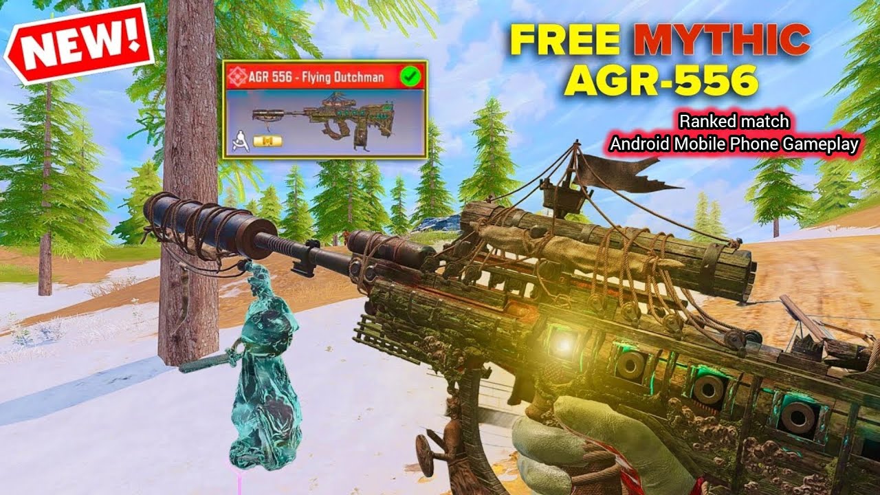 #983 FREE MYTHIC AGR 556 ▪︎ AGR 556 - FLYING DUTCHMAN ▪︎ COD MOBILE ▪︎ RANK PUSH (NO COMMENTARY)