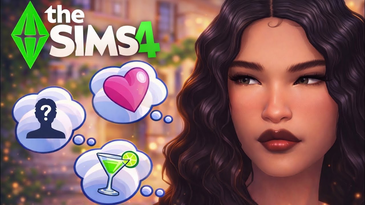 On myśli, że to randka... THE SIMS 4: BLACK WIDOW CHALLANGE #1