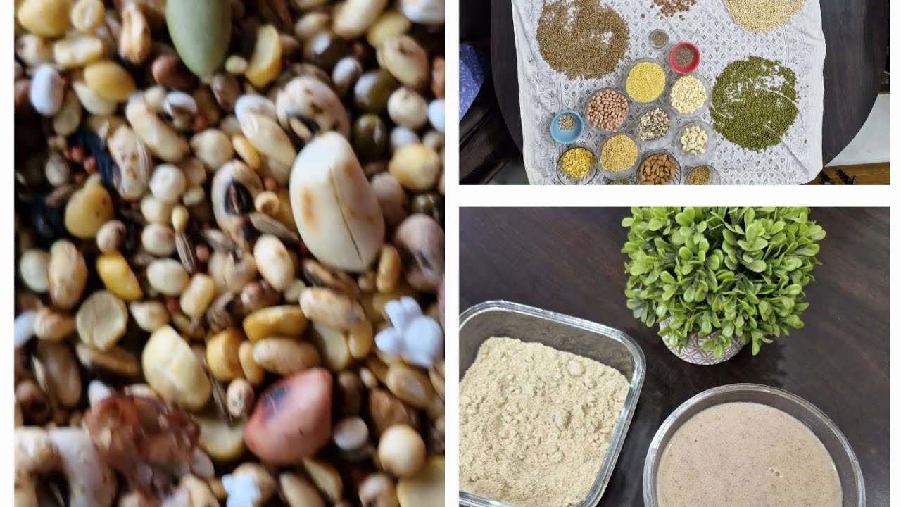 Multi grain malt powder