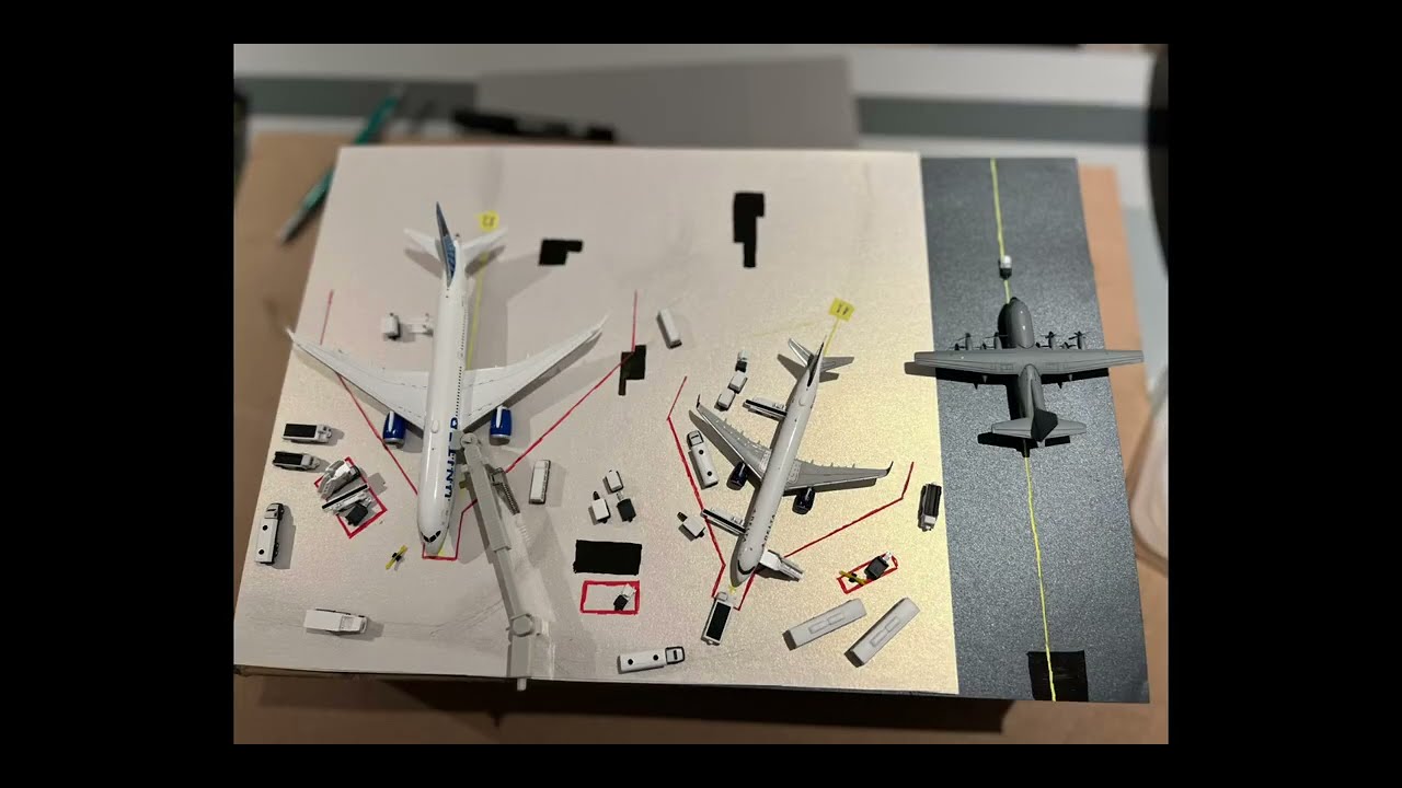 Making a model airport…. 100 sub special!