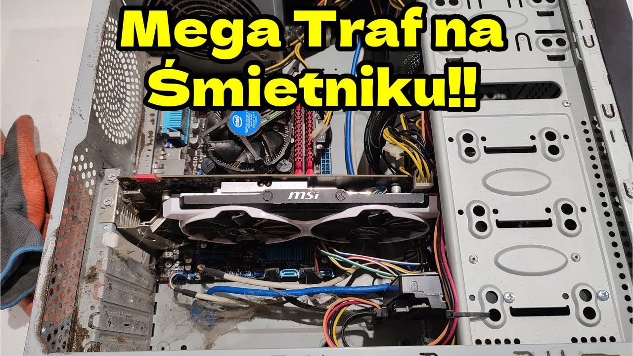 Zarobiłem prawie 200zł na starym komputerze ze śmieci!!!