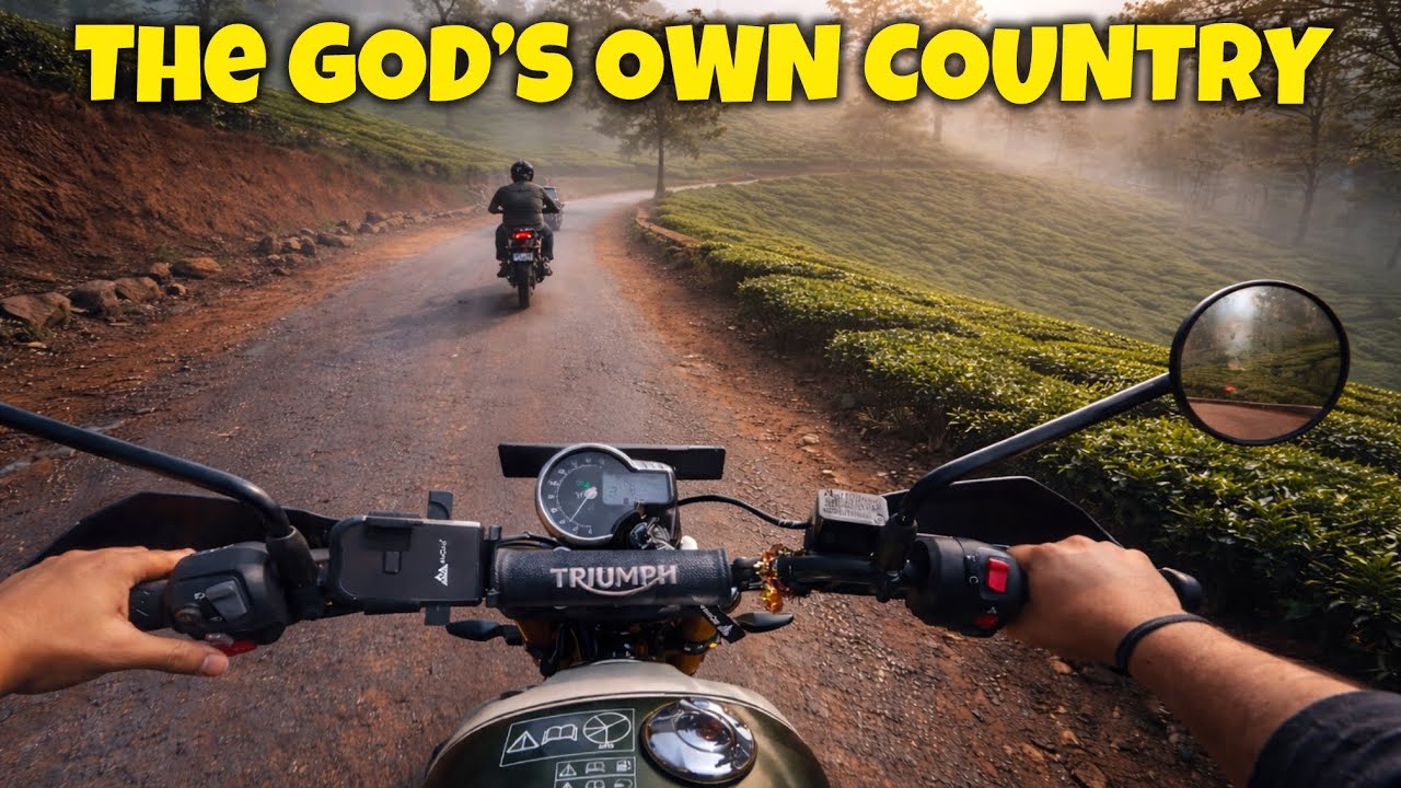 Riding Through South India’s Most Beautiful Roads🔥| Hyderabad To Kerala DAY 3|Triumph Scrambler 400X
