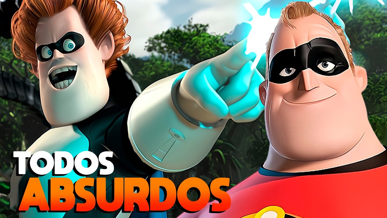 TUDO de ERRADO com OS INCRÍVEIS