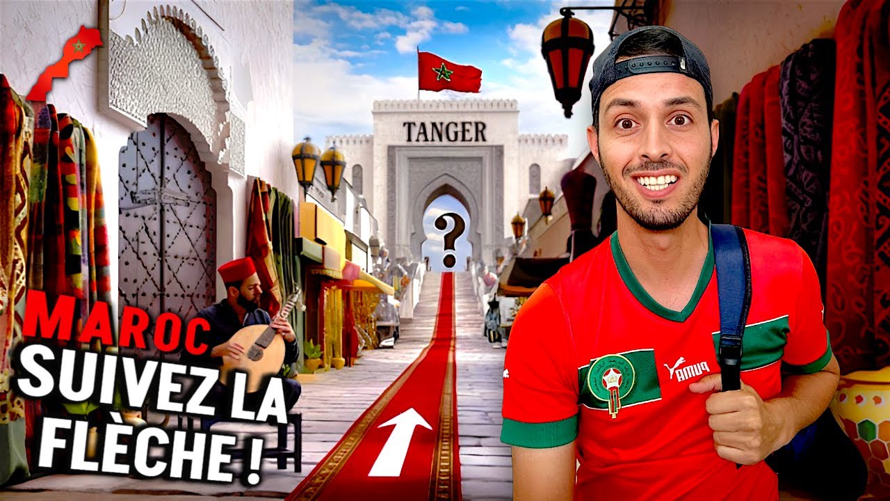 MAROC : J'AI SUIVI LA FLÈCHE... VOILÀ CE QUE J'AI TROUVÉ ! (TANGER) 🇲🇦