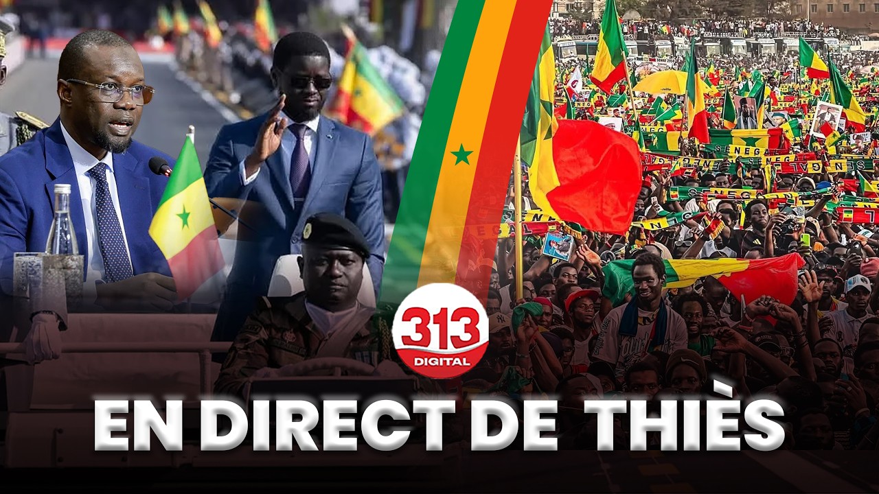 🔴Direct : Thi&egrave;s l'arriv&eacute;e du Pm Sonko- Diomaye donne rendez-vous...