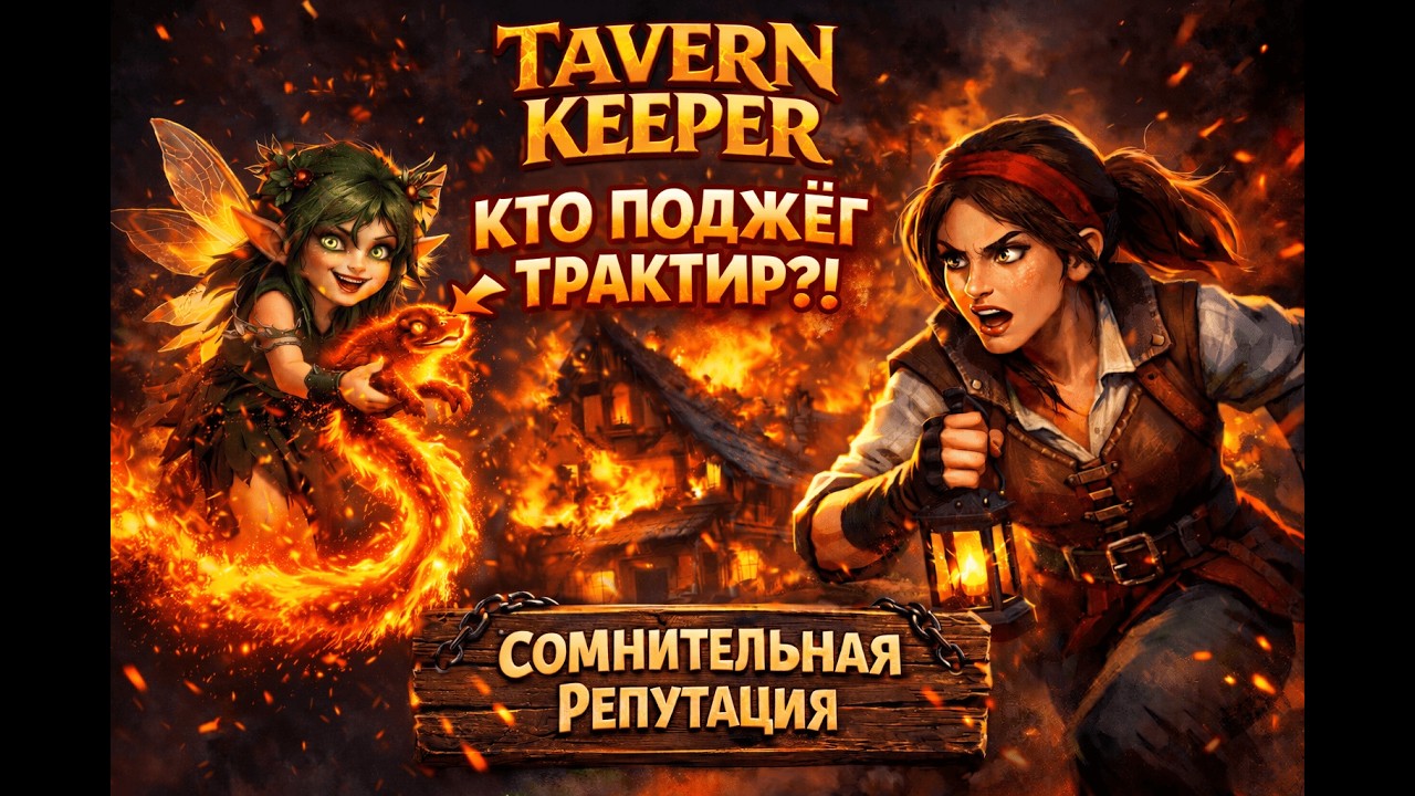 Tavern Keeper — Сомнительная Репутация | Поджигатель в Хоббитауне #3