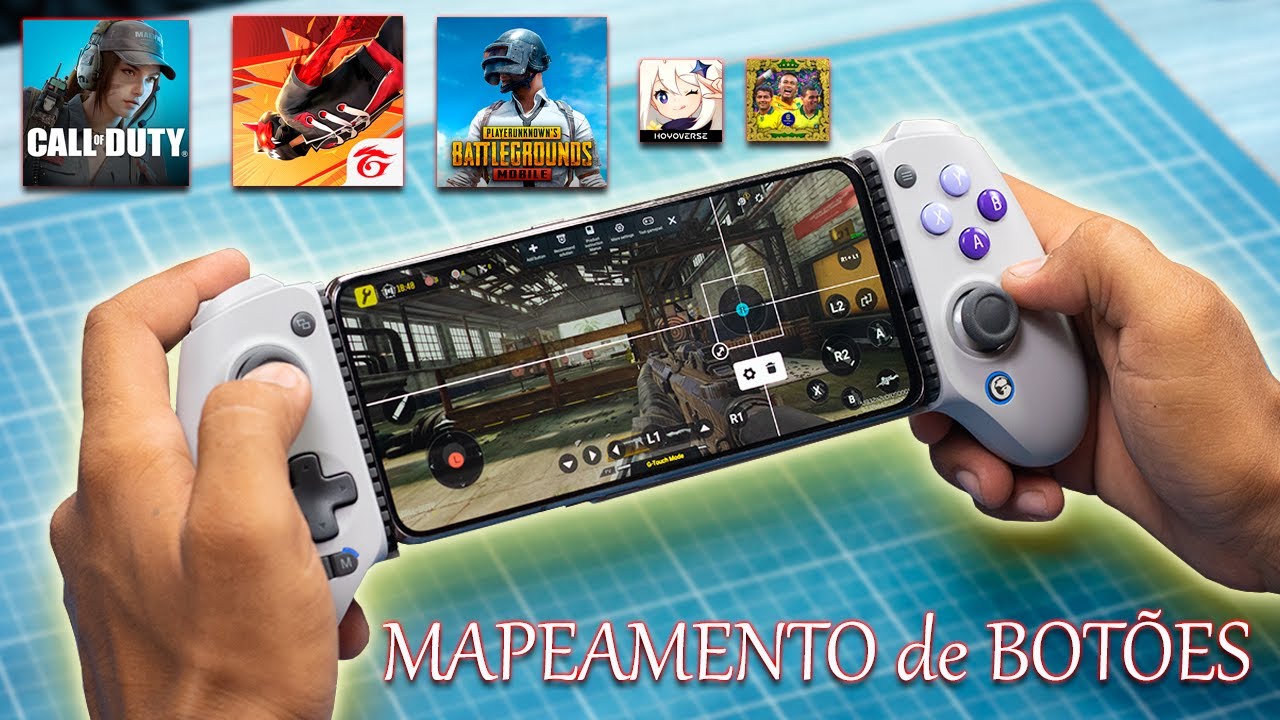 Veja como MAPEAR os BOTÕES do GAMESIR G8 GALILEO em QUALQUER JOGO! (TUTORIAL COMPLETO) 2025