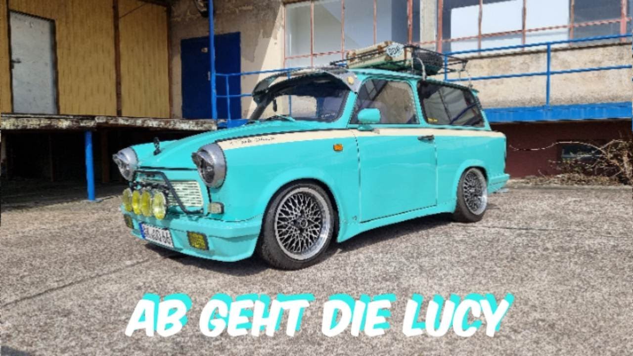 #011 Ab geht die Lucy / Update vom Roten / #trabant #tuning #newwheels #retro #sportauspuff
