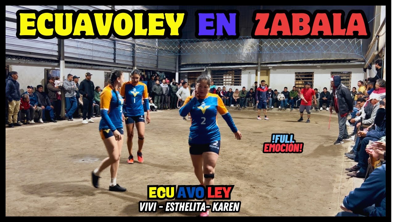 ⭑✨¡¡𝗨𝗻 𝗖𝗔𝗟𝗗𝗜𝗧𝗢!!✨😱 Ecuavoley ZABALA - ECUADOR ꙳Mujeres vs Hombres꙳🇪🇨| !!𝗙𝗨𝗟𝗟 𝗔𝗖𝗖𝗜Ó𝗡!!