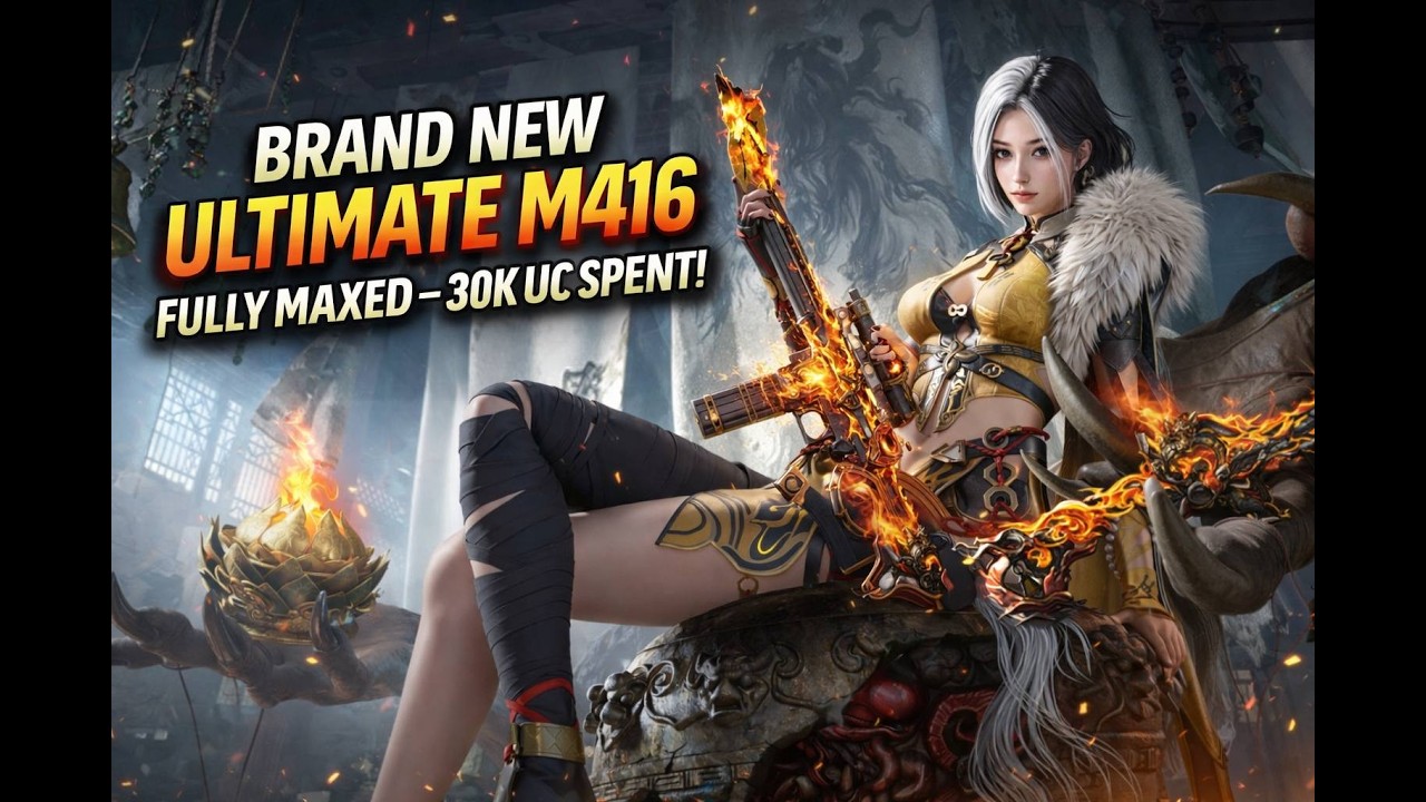 New Ultimate M416 Fully Maxed-30K uc Spent!