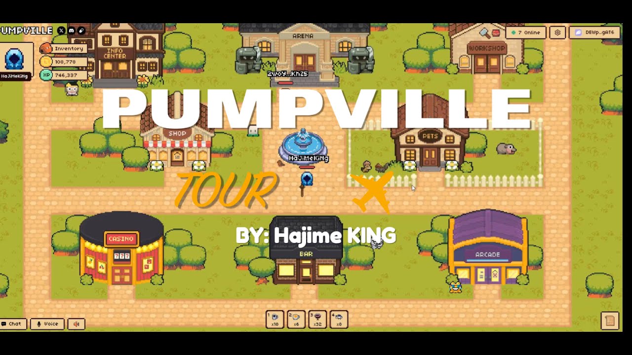 🎮 COMPLETE PUMPVILLE GAME TOUR & GUIDE 🎮