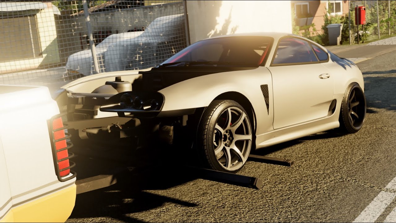 Toyota Supra MK4 ROLLING SHELL (Drift Build) || 670HP 2JZ-GTE - BeamNG.drive