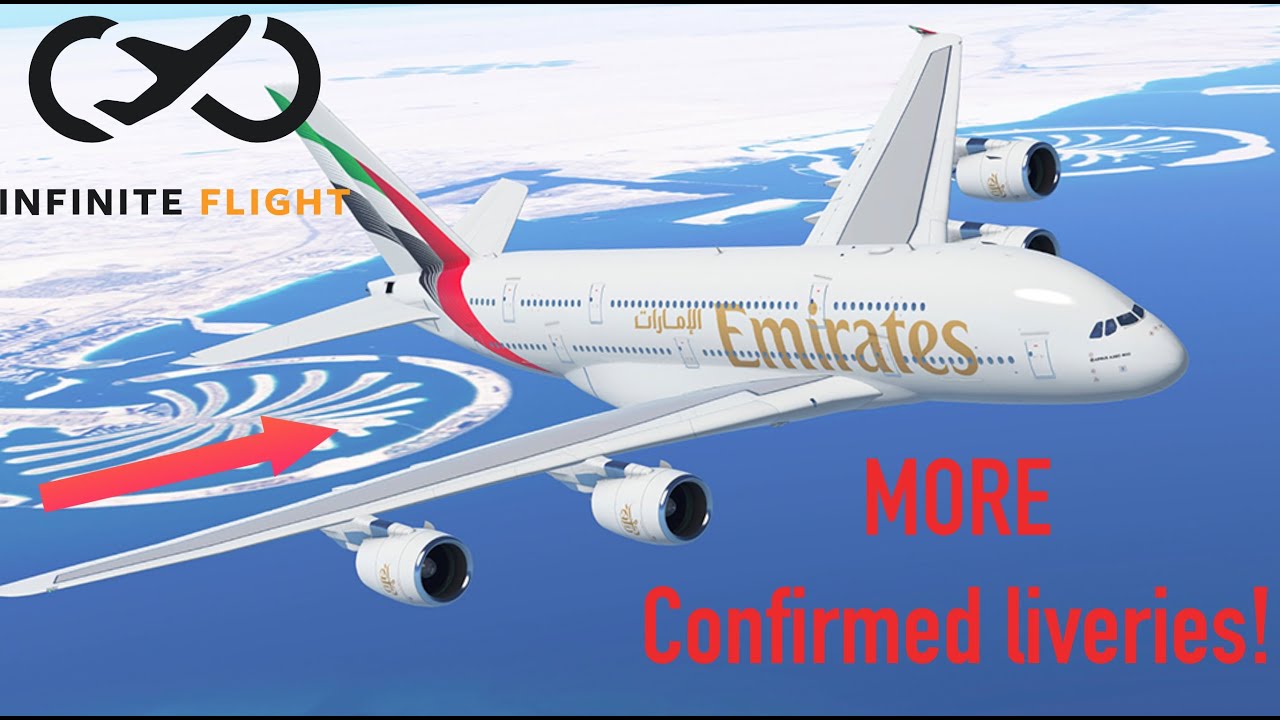 INFINITE FLIGHT: MORE confirmed A380 liveries!