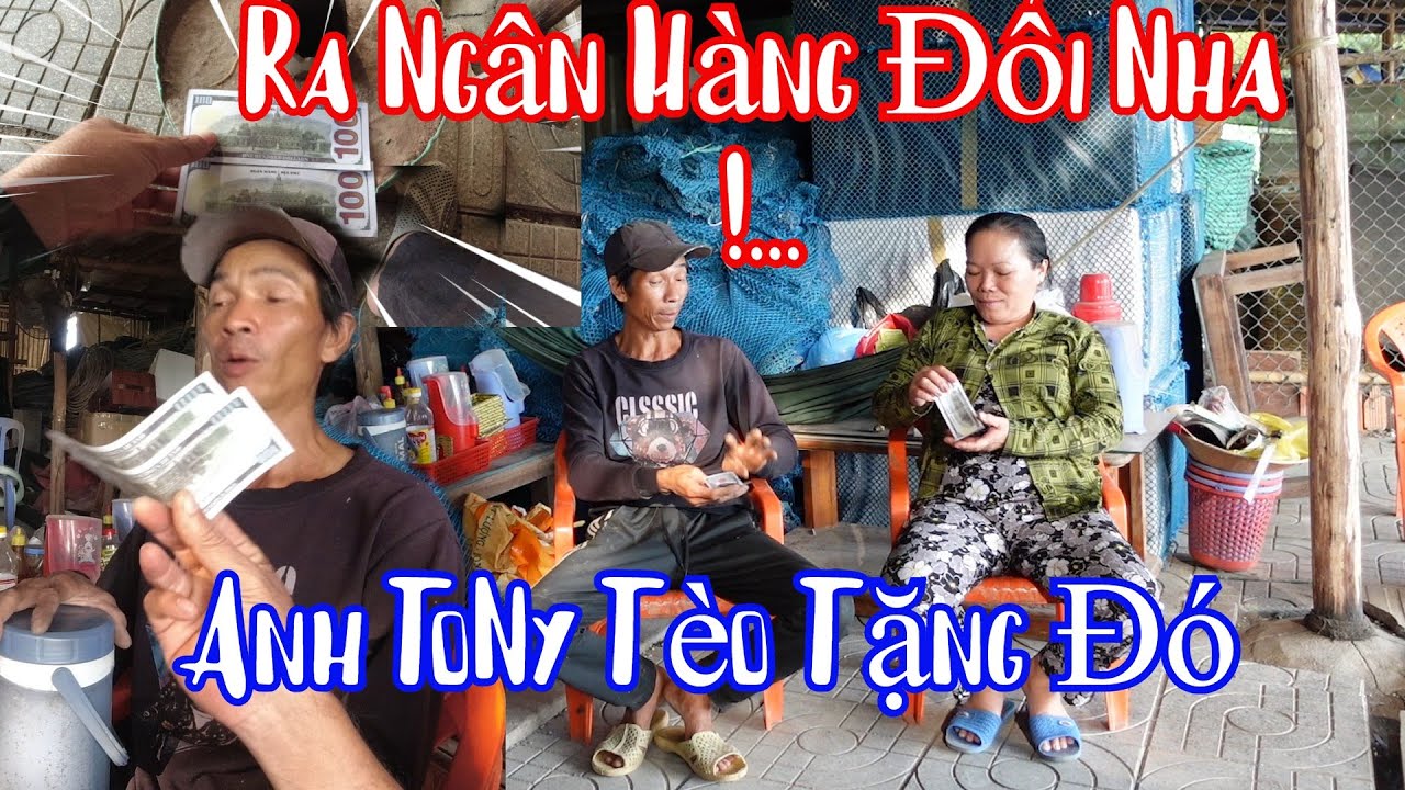 Bà 8 Phong  & Bà Dư Lần Đầu Cầm Được Tiền Đô La Sẻ Phản Ứng Như Thế Nào