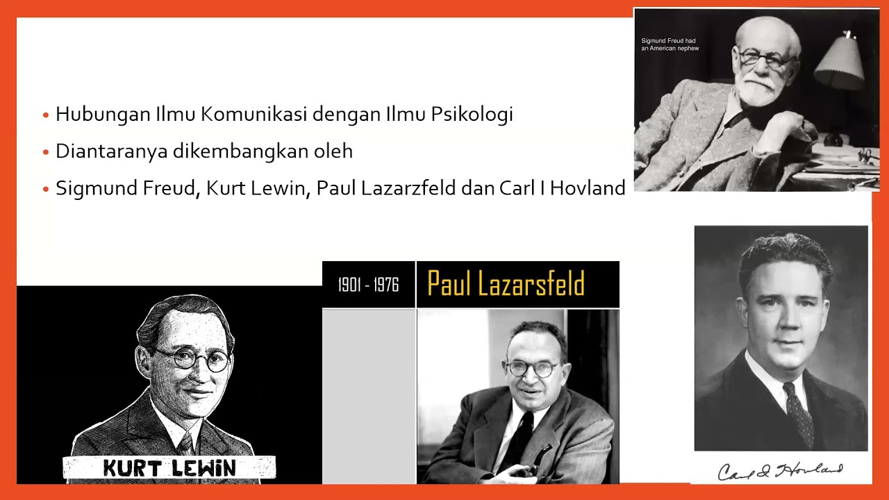 Psikologi Komunikasi..... Memahami Psikoanalisis- Sigmund Freud