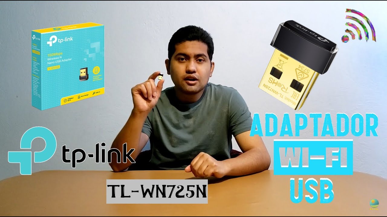 Adaptador Nano Inalámbrico WI-FI USB TL-WN725N