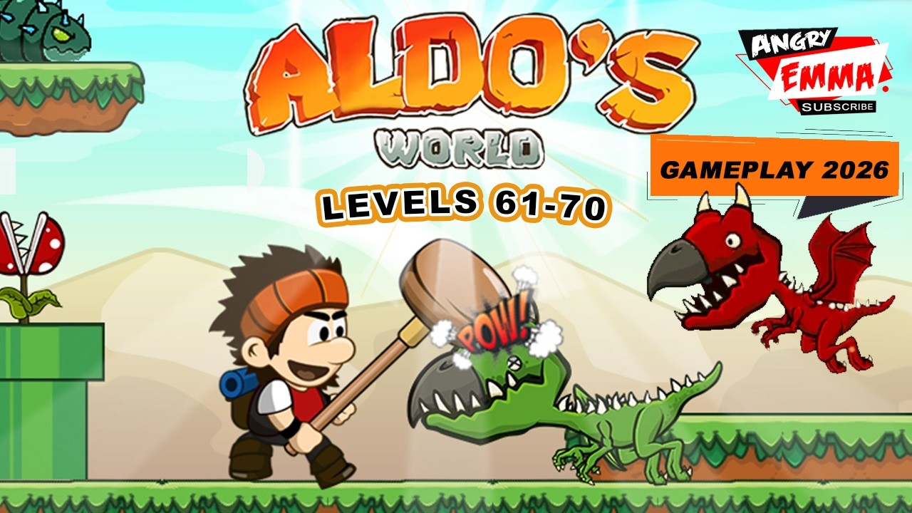 Aldo's World - Levels 61-70 + BOSS (gameplay 2026)