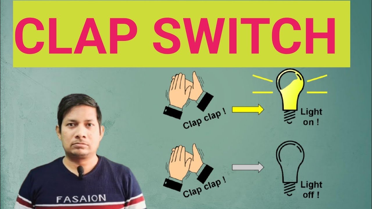 Clap Switch | Clap to on/off circuit | Automatic on/off Switch using clap clap