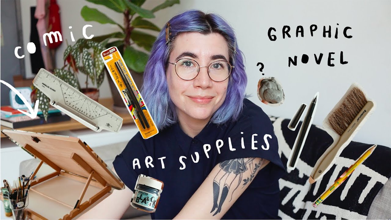 best tools to draw and ink your graphic novel and comics ✎