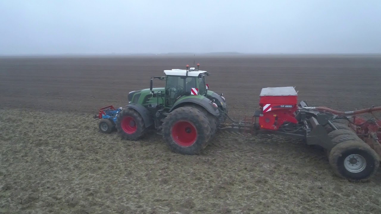 SEMIS DE BLÉ DUR EN MARAIS EN 10M ! | 2 COMBINES 6M ET 4M |