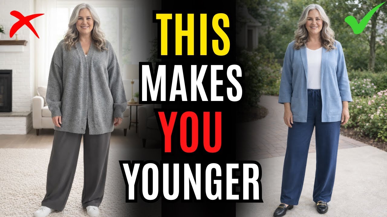 Stop Wearing Baggy Clothes After 60 | Try THIS Simple Styling Fix to Make You Look Younger Instantly