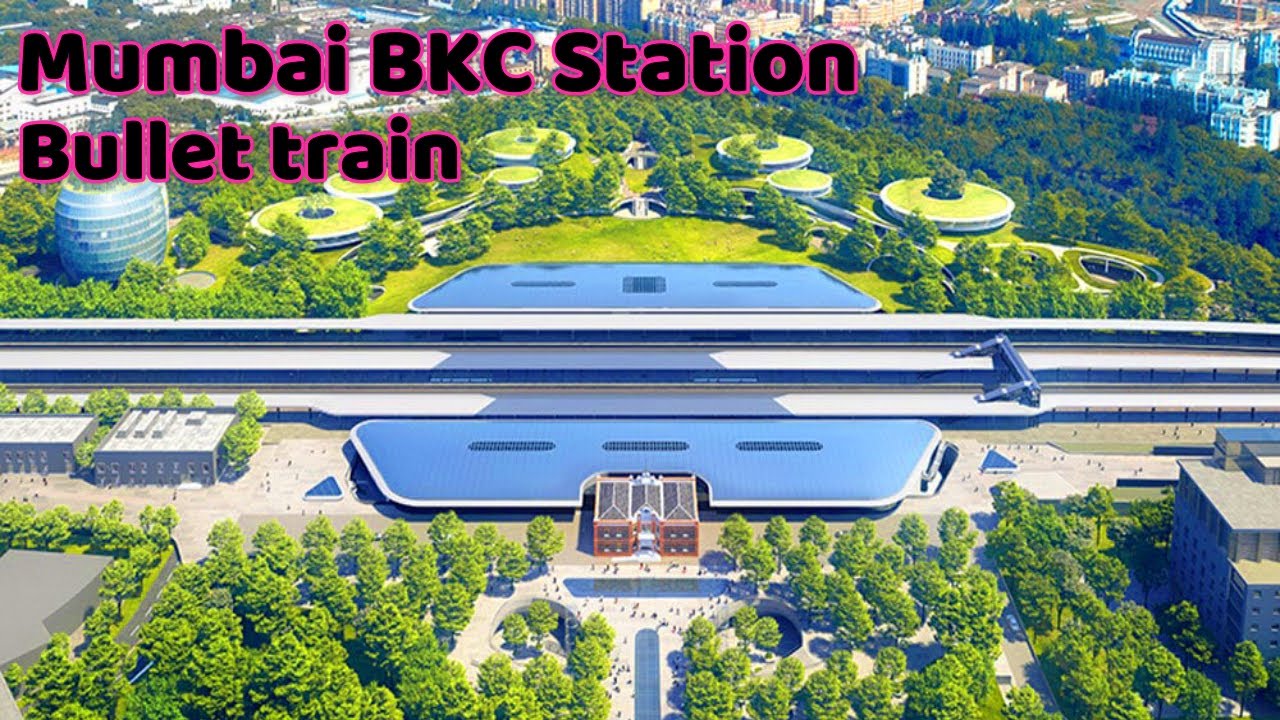 MUMBAI BKC bullet train station | Mumbai Ahmedabad bullet train project