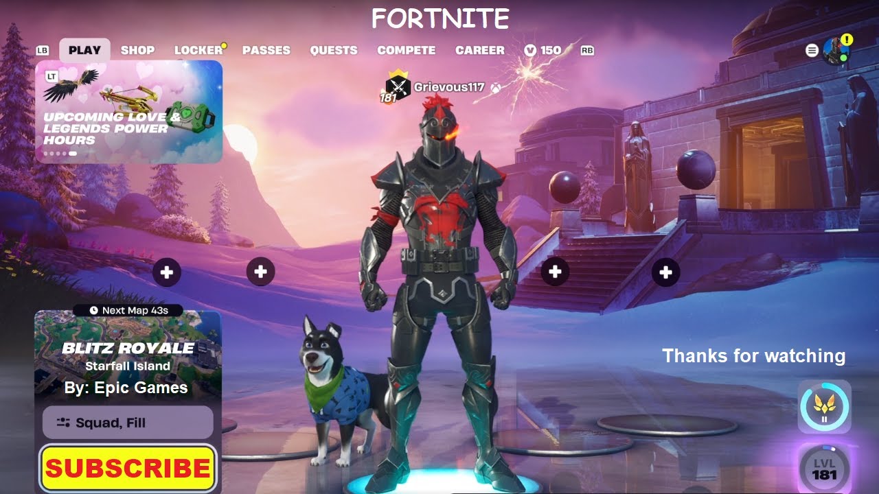 Knight Conqueror Ready for Blitz Royale!