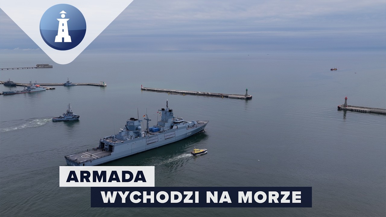 Armada wychodzi na morze. Okręty NATO ćwiczą na Bałtyku