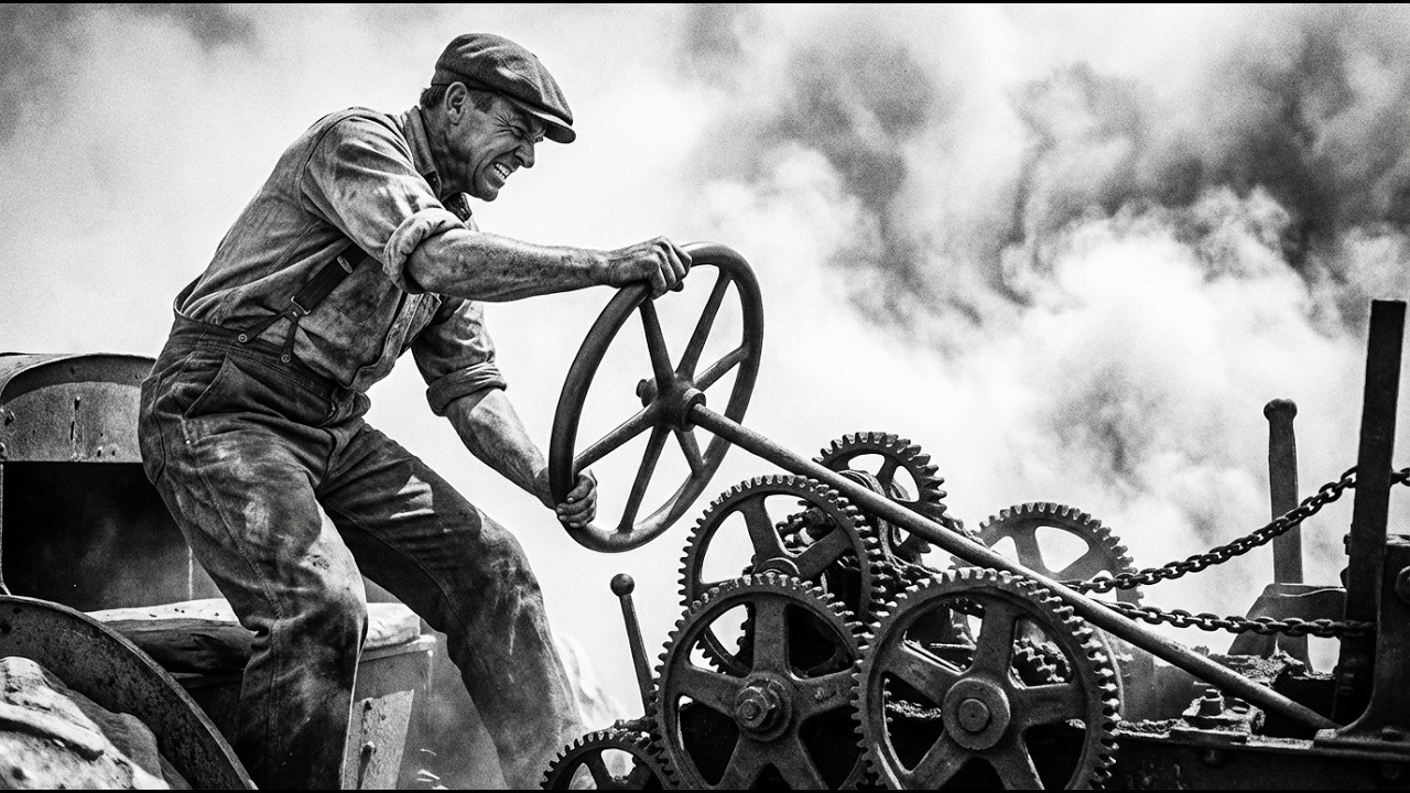 Before Hydraulics: When Graders Had No Power Steering (1920)