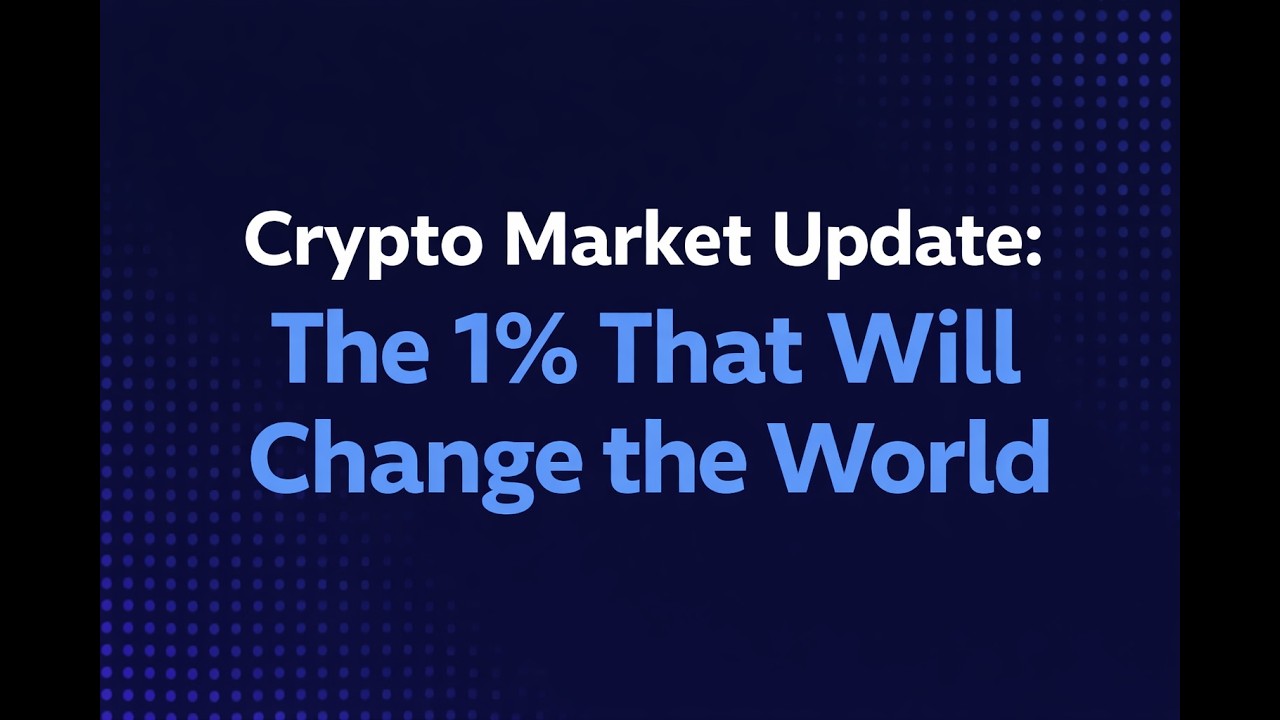 Обзор криптовалютного рынка: 1%, который изменит мир