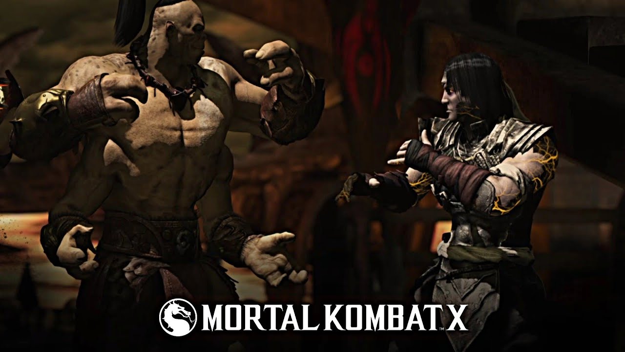 Mortal Kombat X - Goro (Dragon Fangs) Vs Liu Kang (Dualist) - Very Hard