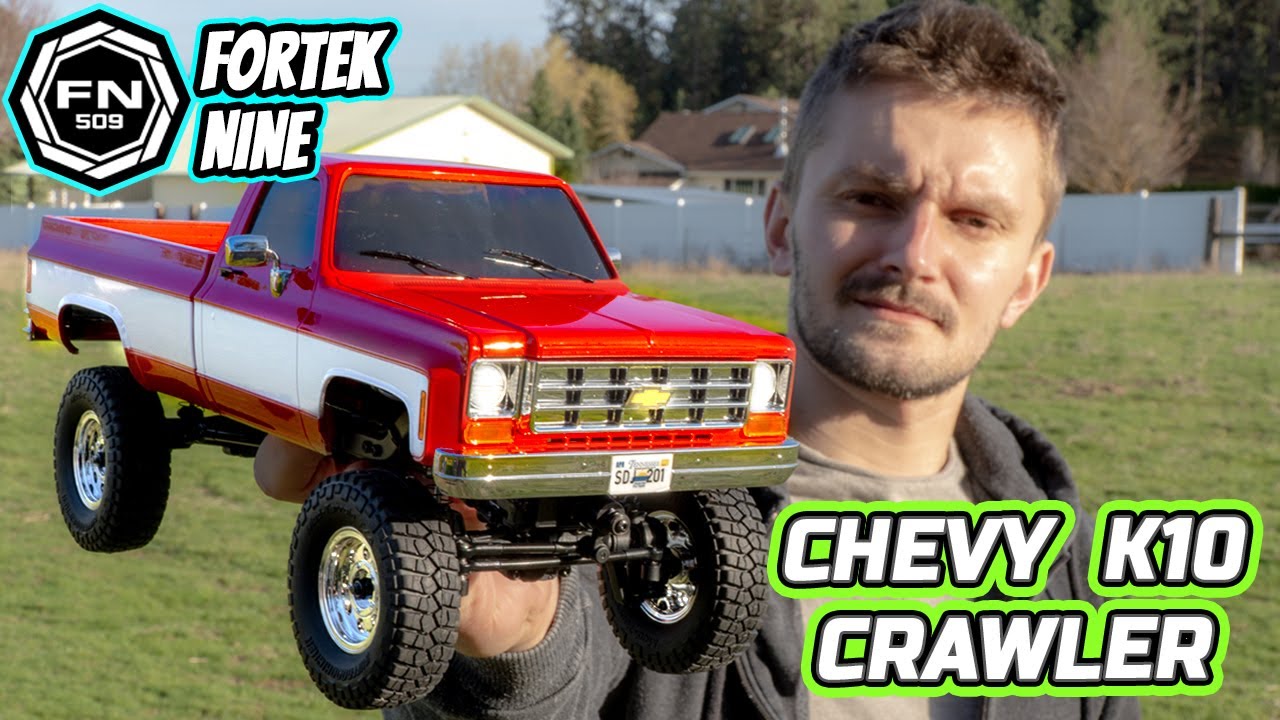 FMS K10 FCX18 Mini Crawler Unboxing and Test Run