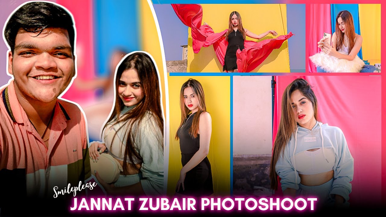 Jannat Zubair Photoshoot with Smileplease | Creative Photoshoot