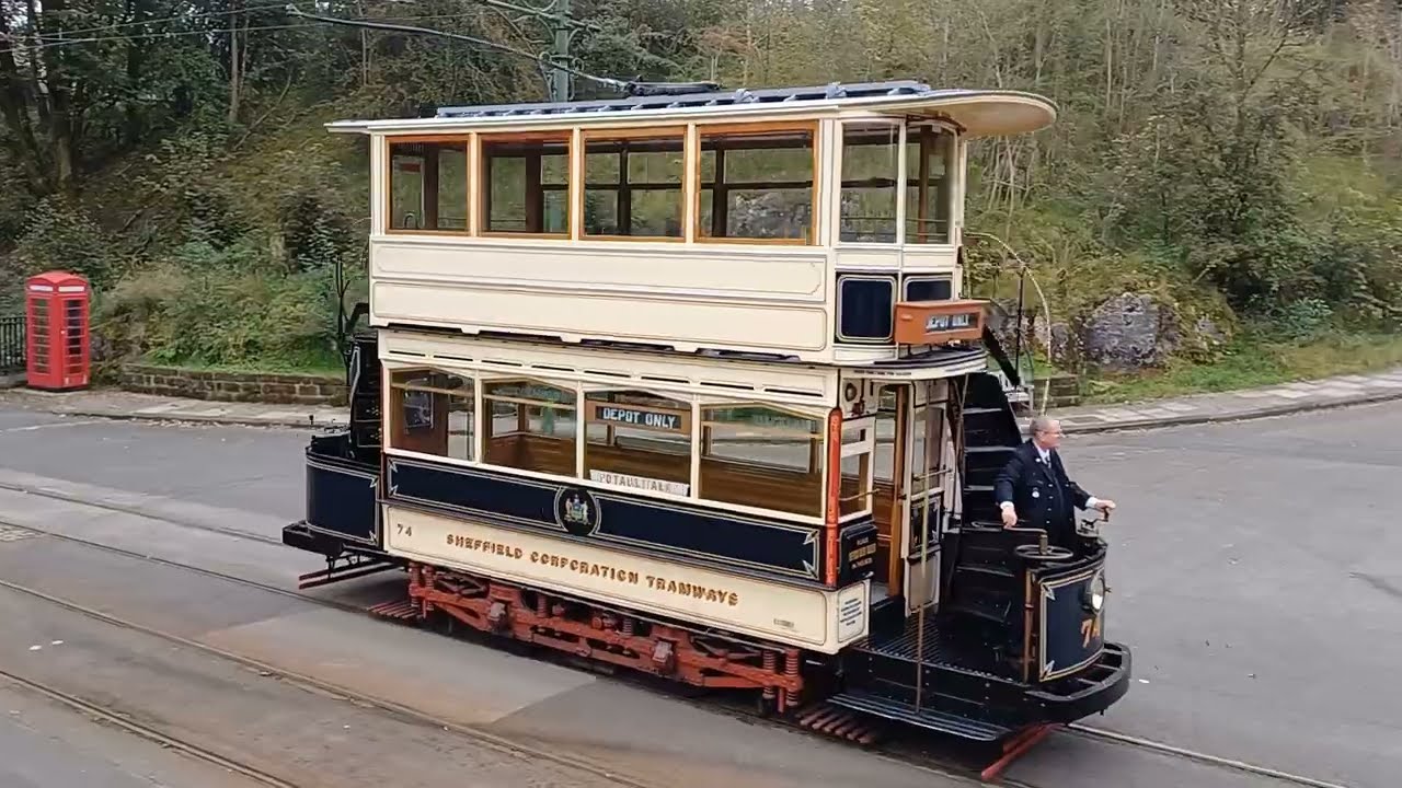 A visit to Crich Tramway Village!