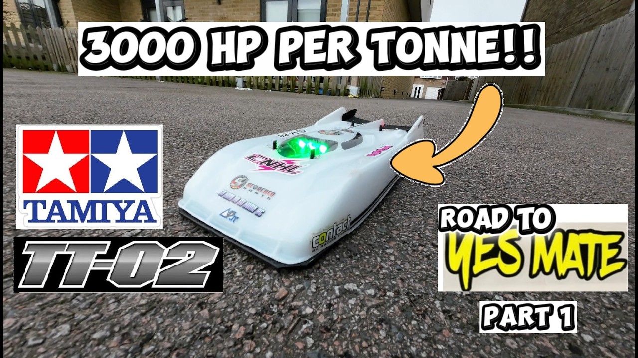 Road to Yes Mate Part 1: Tamiya TT-02 175MPH Project!!