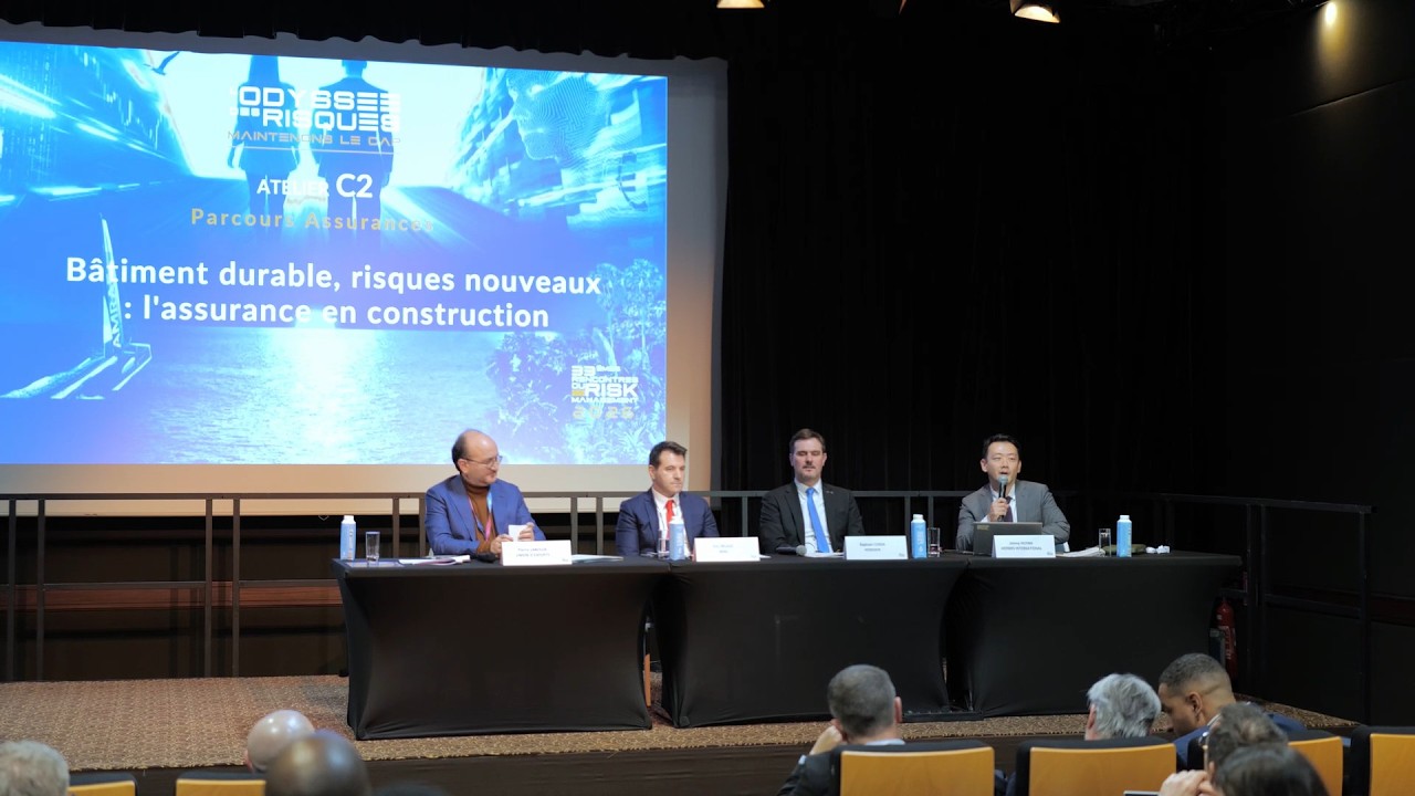 AMRAE 2026 – Atelier “Bâtiment durable, risques nouveaux : l’assurance en construction”